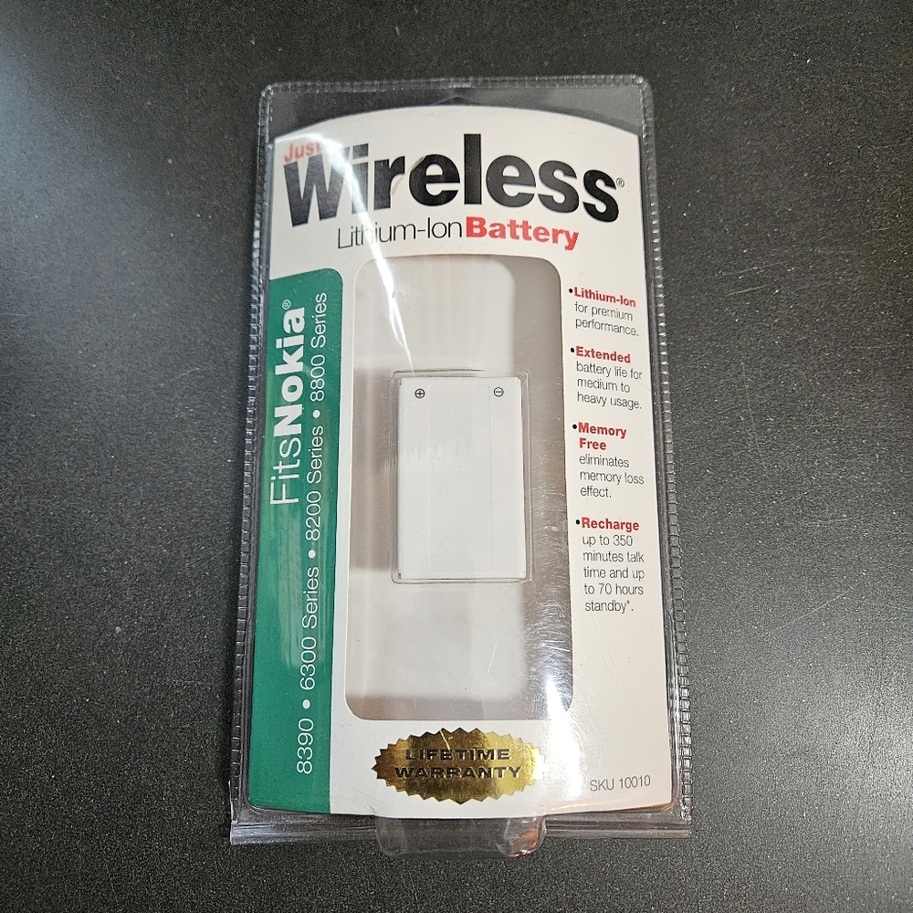 Just Wireless Lithium-ion Battery Nokia New in box